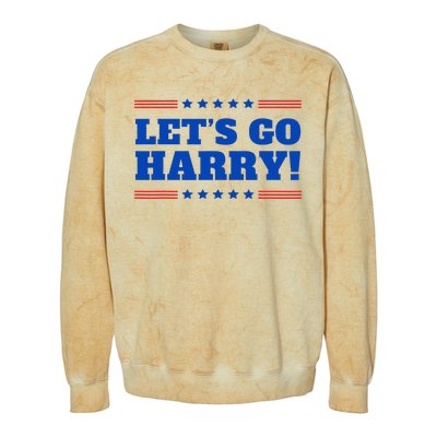 LetS Go Harry YouRe Voting Trump Today Colorblast Crewneck Sweatshirt