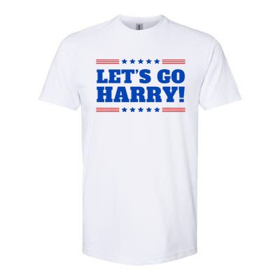 LetS Go Harry YouRe Voting Trump Today Softstyle CVC T-Shirt