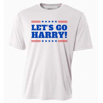 LetS Go Harry YouRe Voting Trump Today Cooling Performance Crew T-Shirt