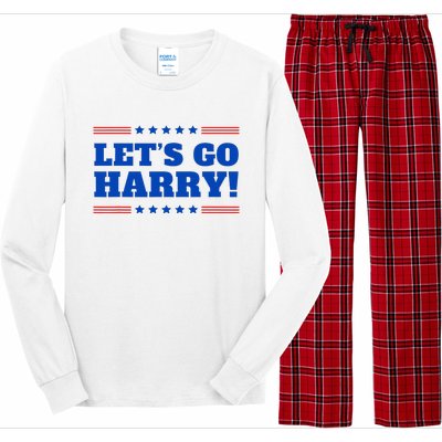 LetS Go Harry YouRe Voting Trump Today Long Sleeve Pajama Set