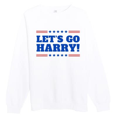 LetS Go Harry YouRe Voting Trump Today Premium Crewneck Sweatshirt