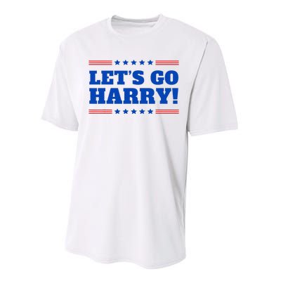 LetS Go Harry YouRe Voting Trump Today Performance Sprint T-Shirt