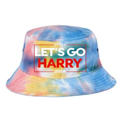 LetS Go Harry YouRe Voting Trump Today Us Flag Vintage Tie Dye Newport Bucket Hat