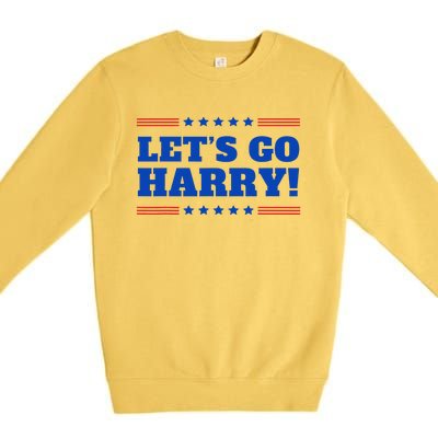 LetS Go Harry YouRe Voting Trump Today Funny 2024 Quote Premium Crewneck Sweatshirt