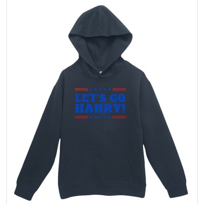 LetS Go Harry YouRe Voting Trump Today Funny 2024 Quote Urban Pullover Hoodie