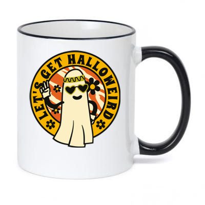 Lets Get Halloweird 11oz Black Color Changing Mug