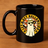 Lets Get Halloweird 11oz C Handle Ceramic Mug