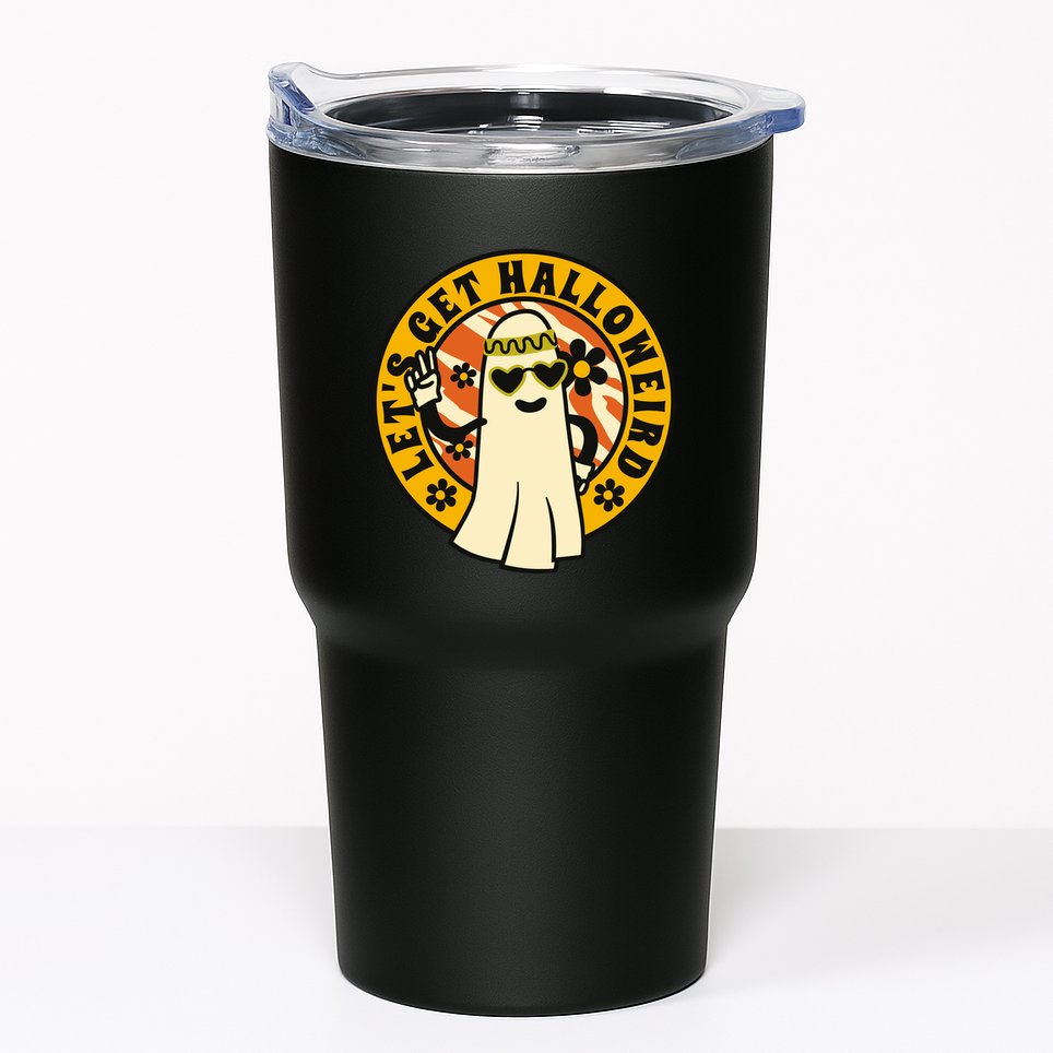 Lets Get Halloweird Tumbler