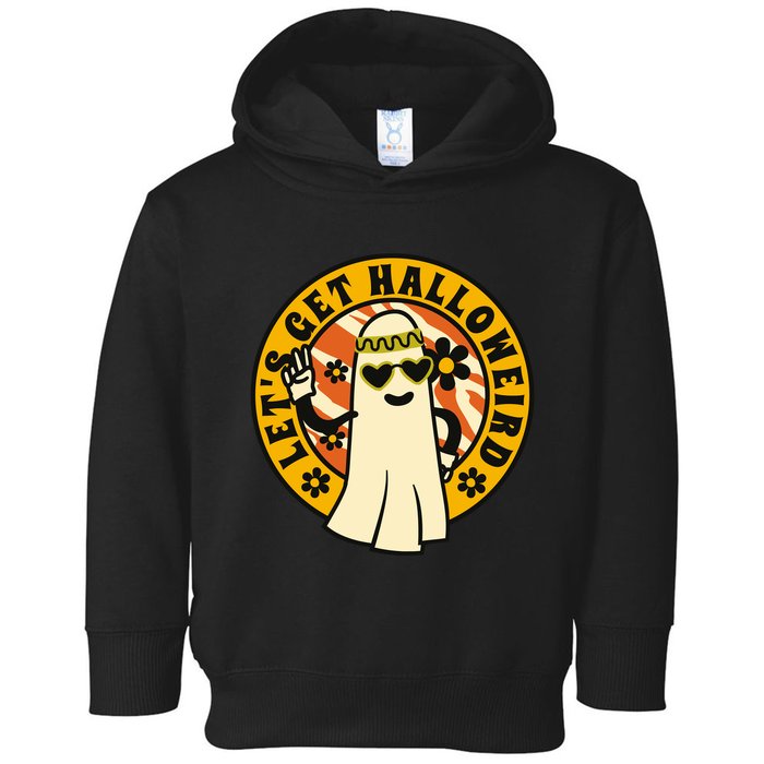 Lets Get Halloweird Toddler Hoodie
