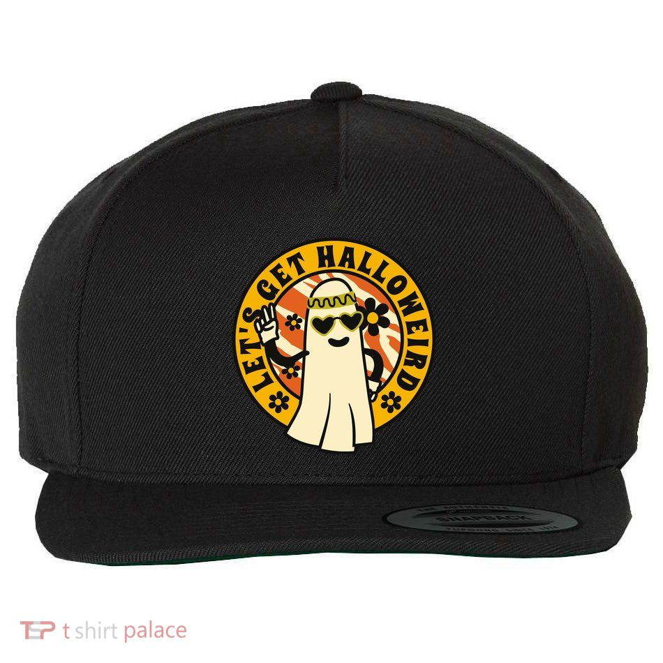 Lets Get Halloweird Wool Snapback Cap