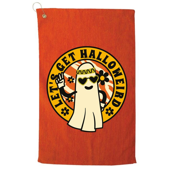 Lets Get Halloweird Golf Towel
