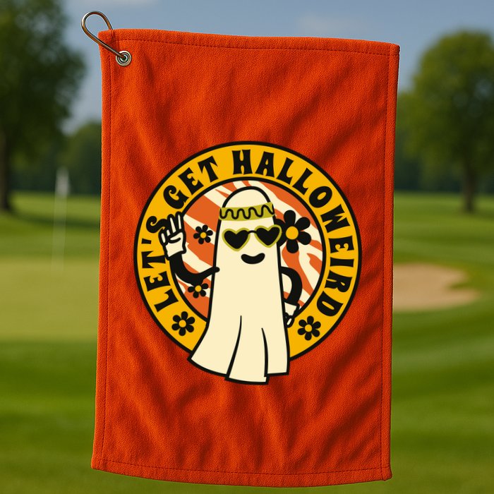 Lets Get Halloweird Golf Towel