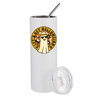 Lets Get Halloweird Stainless Steel Tumbler