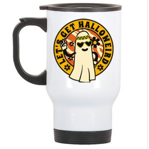 Lets Get Halloweird Stainless Steel Travel Mug