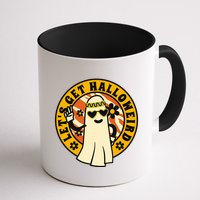 Let's Get Halloweird 60s Hippie Ghost Halloween Mug