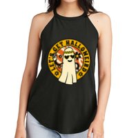 Let's Get Halloweird 60s Hippie Ghost Halloween Women's Perfect Tri Rocker Tank