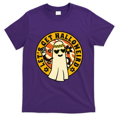 Let's Get Halloweird 60s Hippie Ghost Halloween T-Shirt