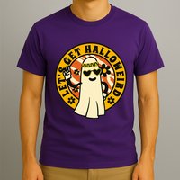 Let's Get Halloweird 60s Hippie Ghost Halloween T-Shirt