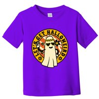 Let's Get Halloweird 60s Hippie Ghost Halloween Toddler T-Shirt
