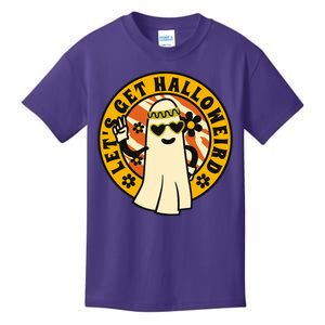 Let's Get Halloweird 60s Hippie Ghost Halloween Kids T-Shirt