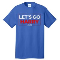 LetS Go Harry YouRe Voting Trump Today Us Flag Tall T-Shirt