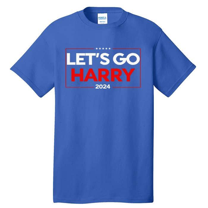 LetS Go Harry YouRe Voting Trump Today Us Flag Tall T-Shirt