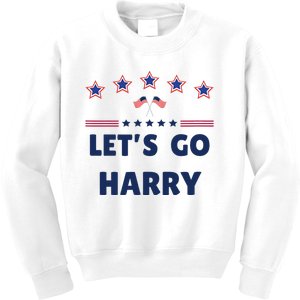 LetS Go Harry YouRe Voting Trump Today Kids Sweatshirt