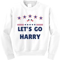 LetS Go Harry YouRe Voting Trump Today Kids Sweatshirt