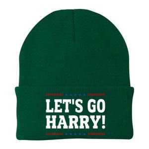 LetS Go Harry YouRe Voting Trump Today Knit Cap Winter Beanie