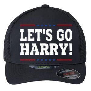 LetS Go Harry YouRe Voting Trump Today Flexfit Unipanel Trucker Cap