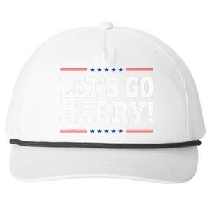 LetS Go Harry YouRe Voting Trump Today Snapback Five-Panel Rope Hat