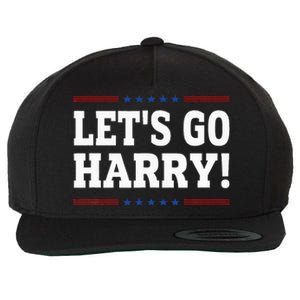 LetS Go Harry YouRe Voting Trump Today Wool Snapback Cap