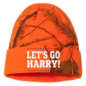 LetS Go Harry YouRe Voting Trump Today Kati Licensed 12" Camo Beanie