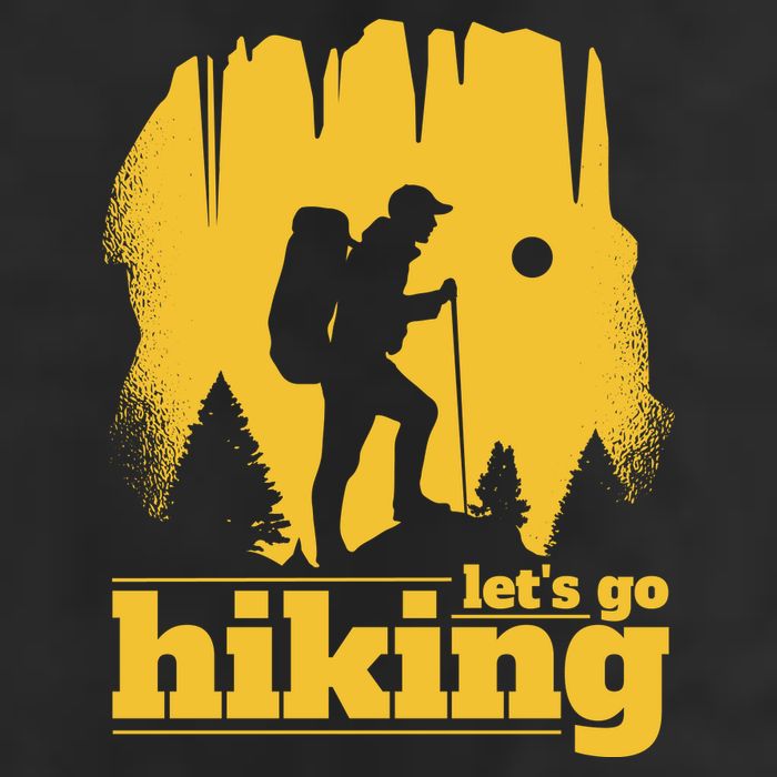 Let's Go Hiking Cool Comfort Performance Bucket Hat