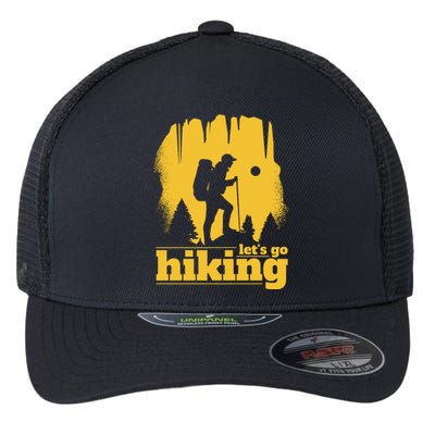 Let's Go Hiking Flexfit Unipanel Trucker Cap