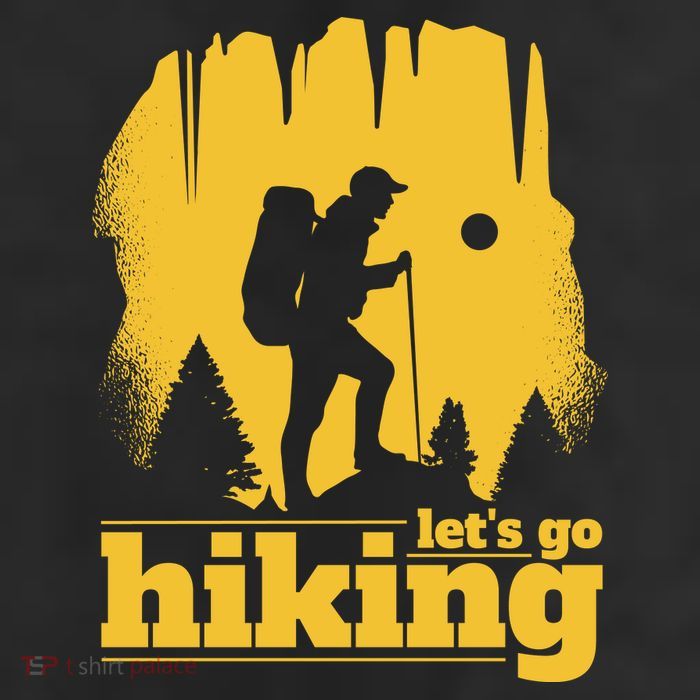 Let's Go Hiking 11oz C Handle Ceramic Mug