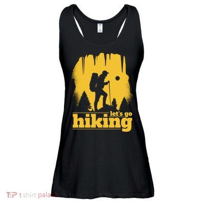 Let's Go Hiking Ladies Essential Flowy Tank