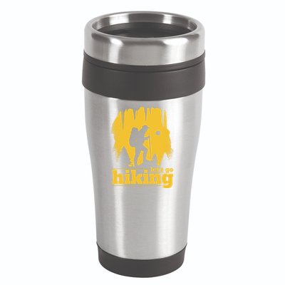 Let's Go Hiking 16oz Travel Tumbler