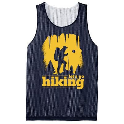 Let's Go Hiking Mesh Reversible Basketball Jersey Tank