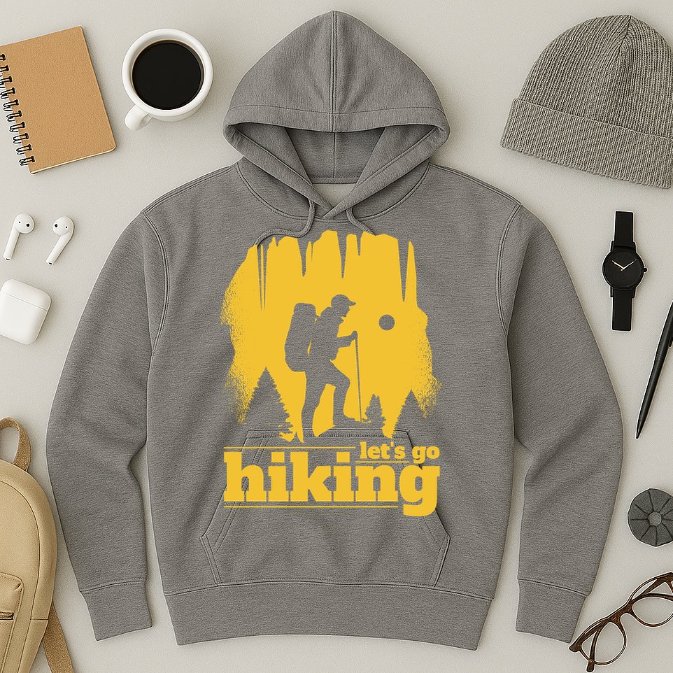 Let's Go Hiking Hoodie