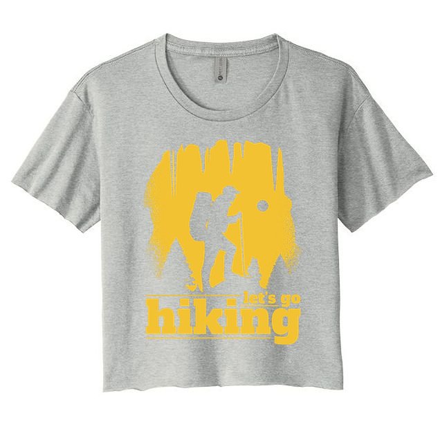 Let's Go Hiking Crop Top