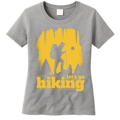 Let's Go Hiking Womens T-Shirt