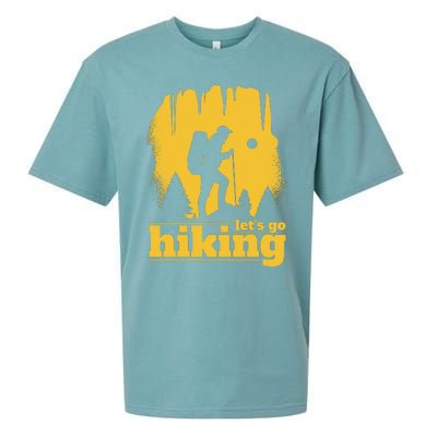 Let's Go Hiking Sueded Cloud Jersey T-Shirt