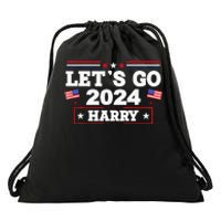 LetS Go Harry Drawstring Bag