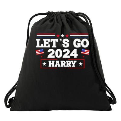 LetS Go Harry Drawstring Bag