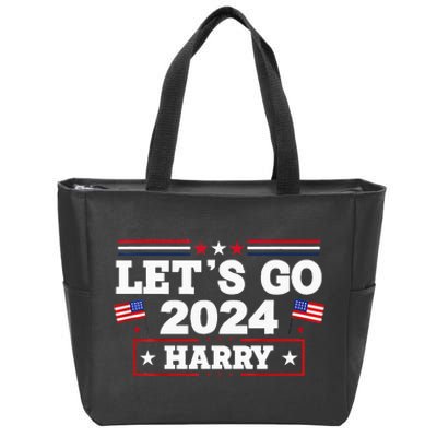 LetS Go Harry Zip Tote Bag