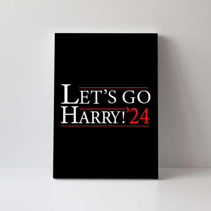 LetS Go Harry YouRe Voting Trump Today Canvas