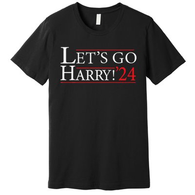 LetS Go Harry YouRe Voting Trump Today Premium T-Shirt