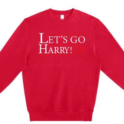 LetS Go Harry YouRe Voting Trump Today Premium Crewneck Sweatshirt