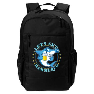 Let's Get Hammered Hammerhead Shark Beer Backpack